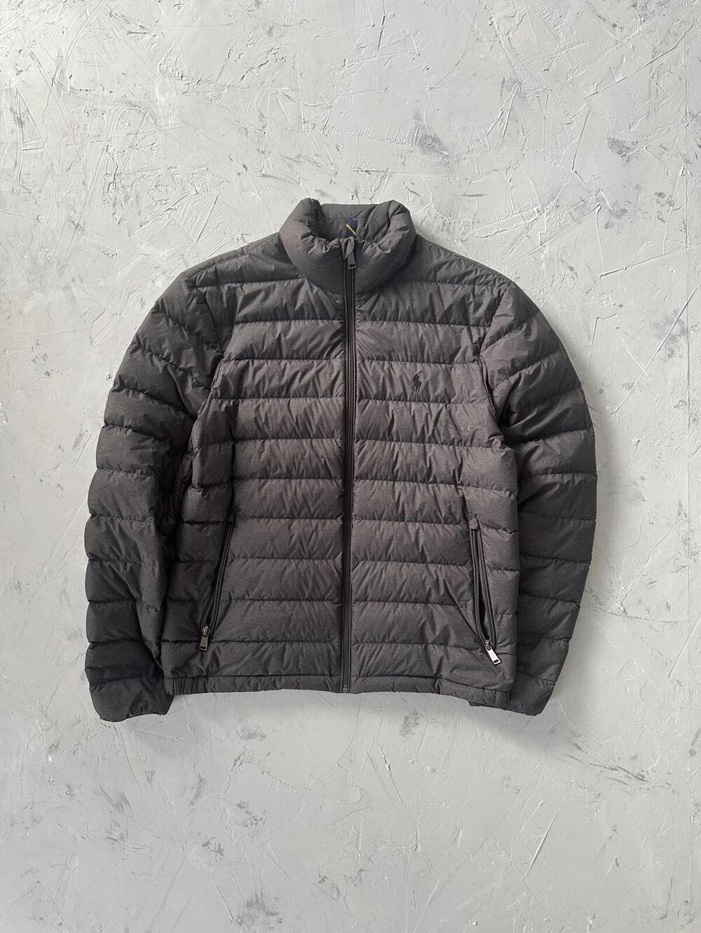 Polo Ralph Lauren Grey Down-Filled Puffer Jacket